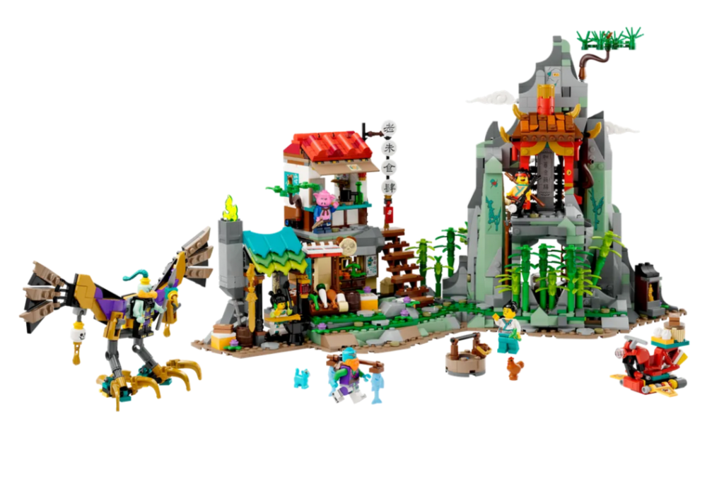 LEGO 80044 Monkie Kids Teamversteck: Urlaub in den Bergen
