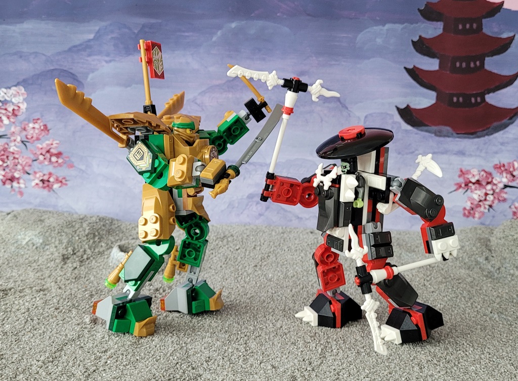 Mech-Duell im LEGO | 71781 zusammengebaut Ninjago Review EVO Lloyd\'s