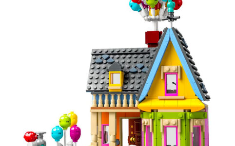LEGO Disney 43217 Cals Haus aus Oben