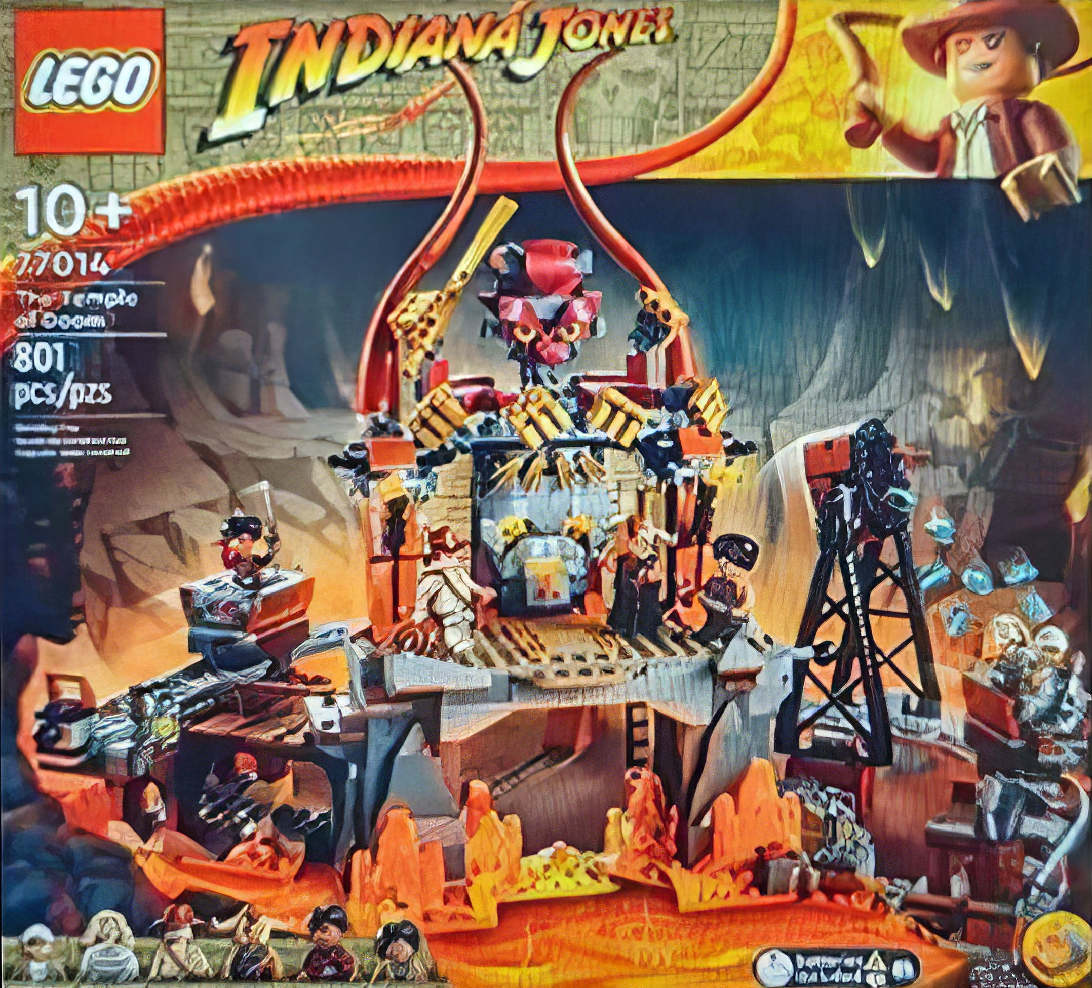 LEGO Indiana Jones 77014 The Temple of Doom