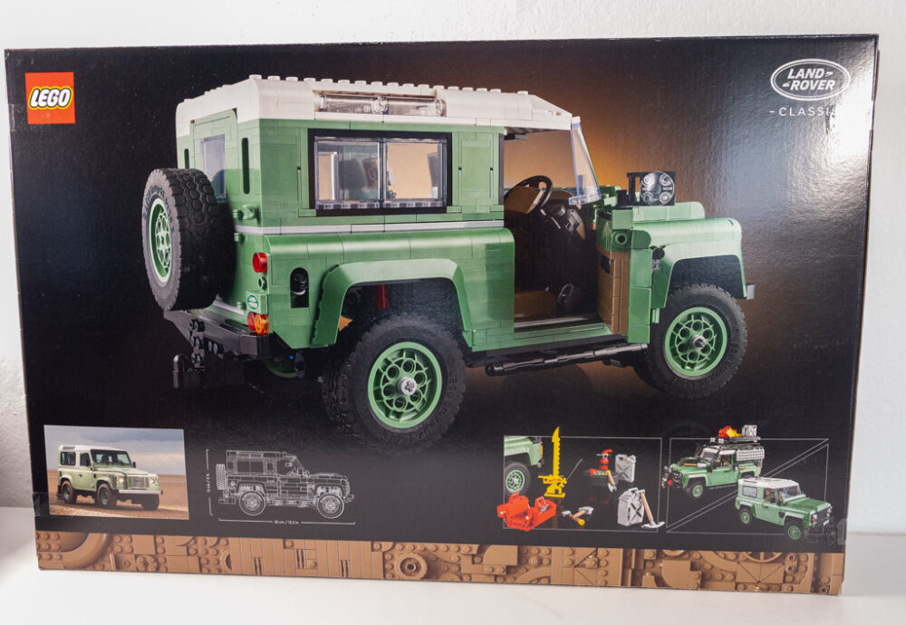 Lego® Bauanleitung:Klassischer Land Rover Defender 90 10317 – VJTUMA