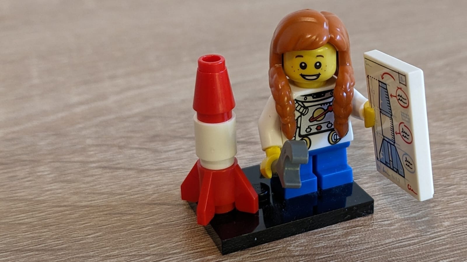 Mette vom Mond als LEGO Minifigur