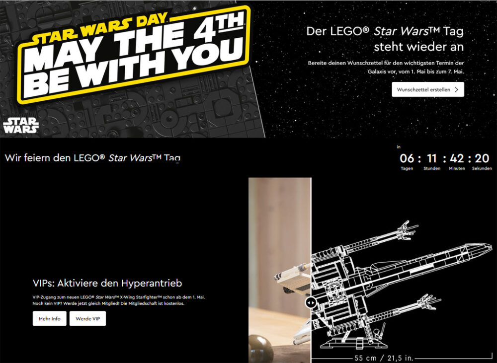 LEGO Star Wars May the 4th be with you 2023