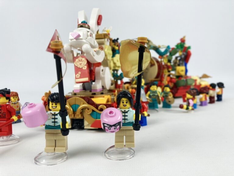 LEGO 80111 Mondneujahrsparade im Review - zusammengebaut