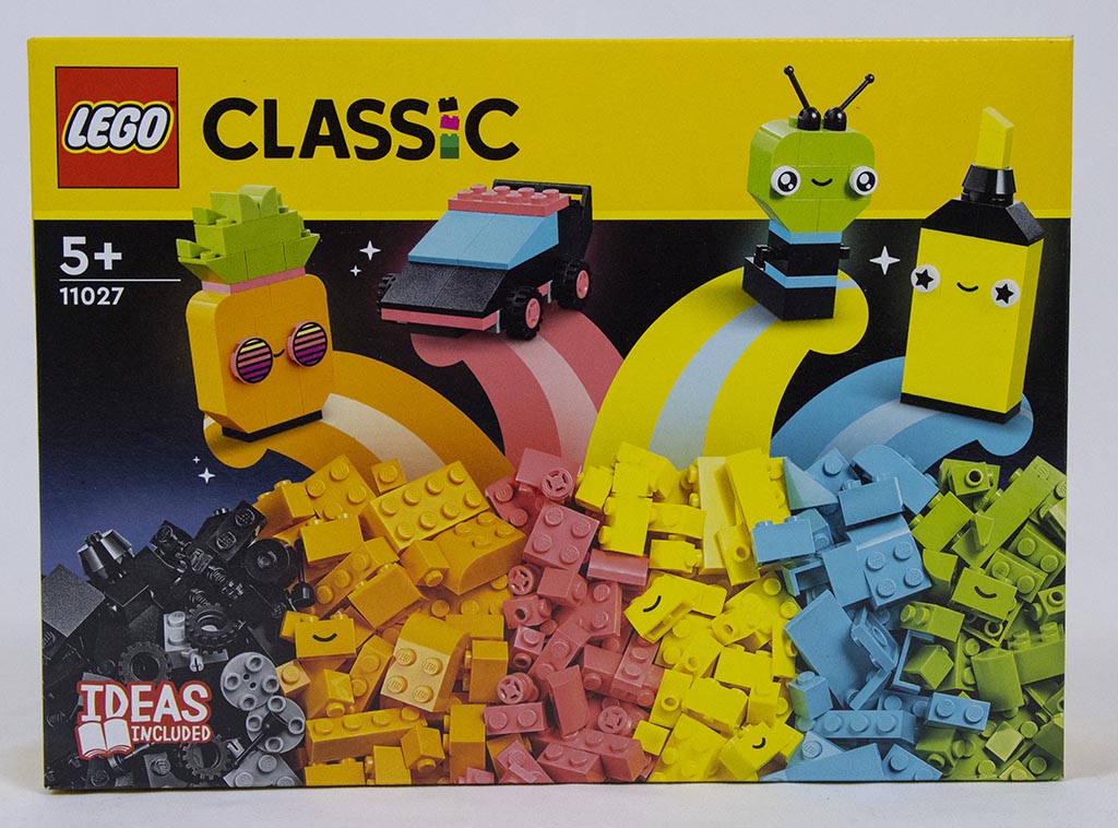 LEGO Classic 11027 Neon Großes Kreativ- zusammengebaut 11028 Pastell Review 11030 | und Kreativ-Bauset Kreativ-, im