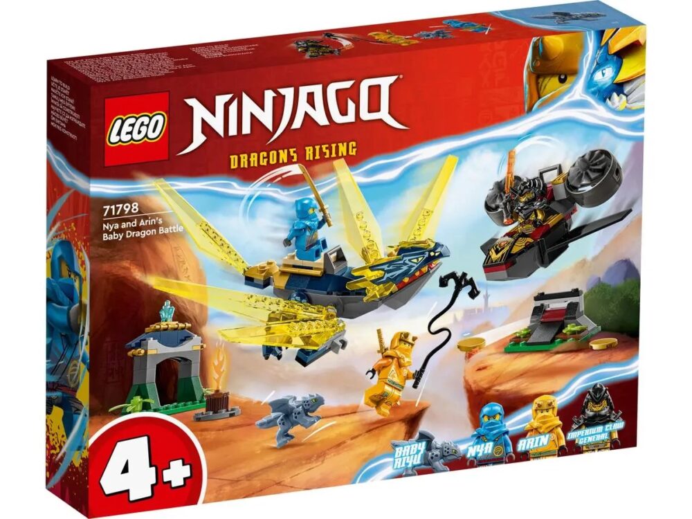 LEGO Ninjago 71798 Nya and Arin's Baby Dragon Battle