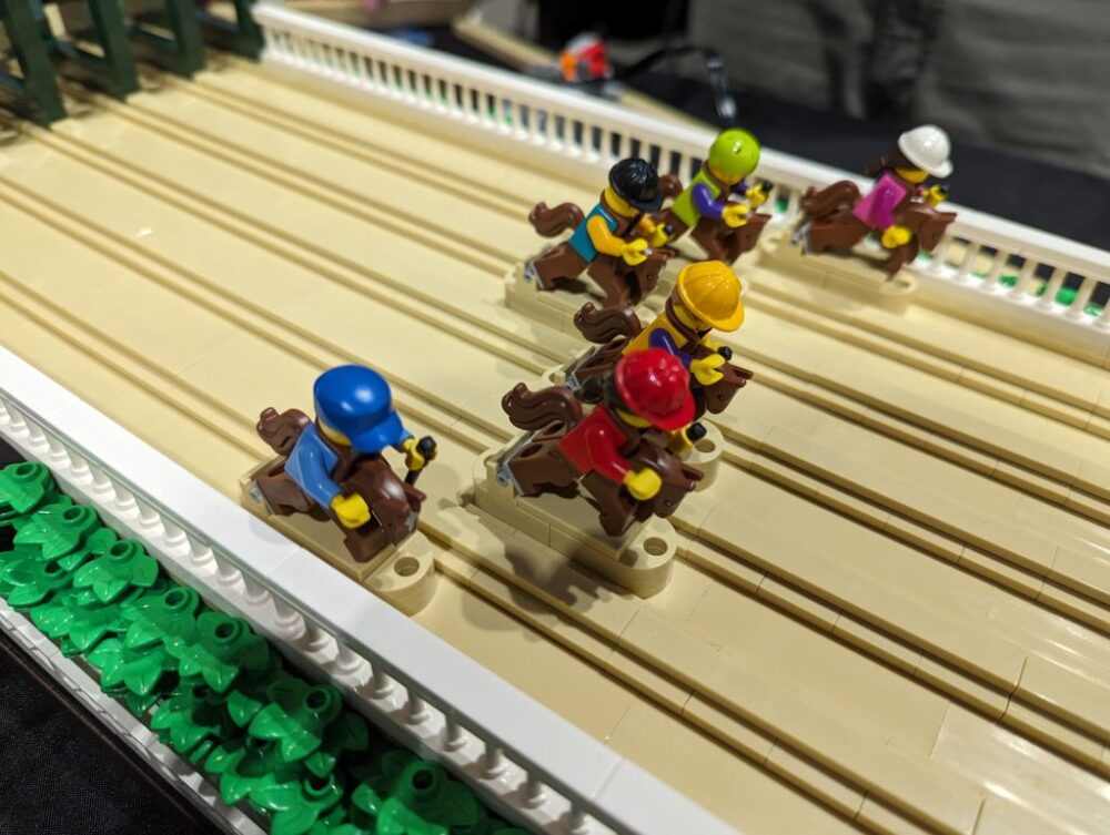 LEGO Pferderennen