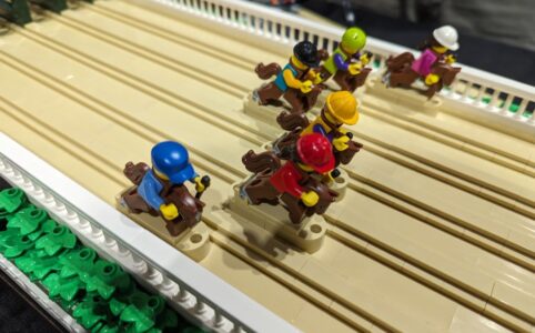 LEGO Pferderennen