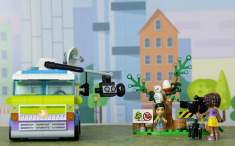 LEGO 41749 Friends Nachrichtenwagen: Schützt die Eule