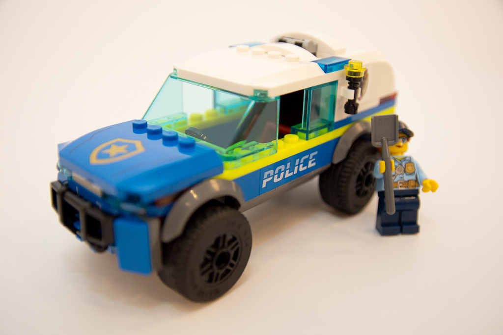 Mobiles Polizeihunde-Training City LEGO Review im 60369 | zusammengebaut