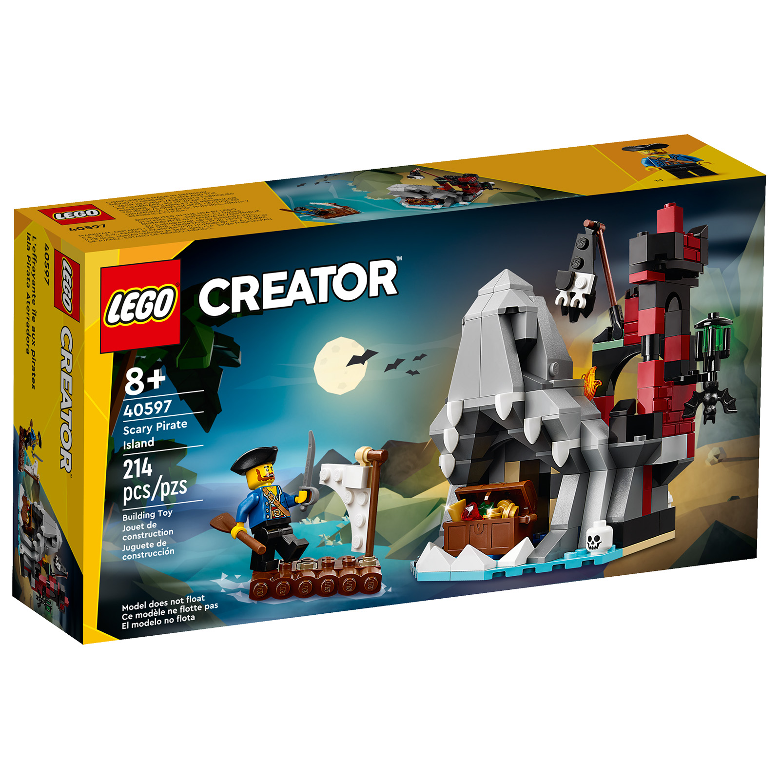 LEGO 40597 Gruselige Pirateninsel