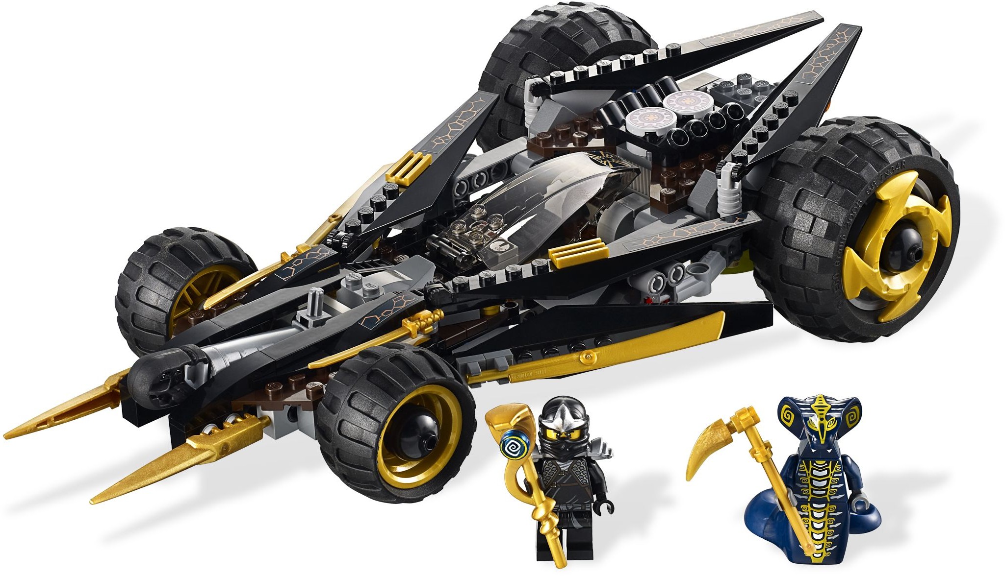 LEGO Ninjago 9444 Cole's Tread Assault