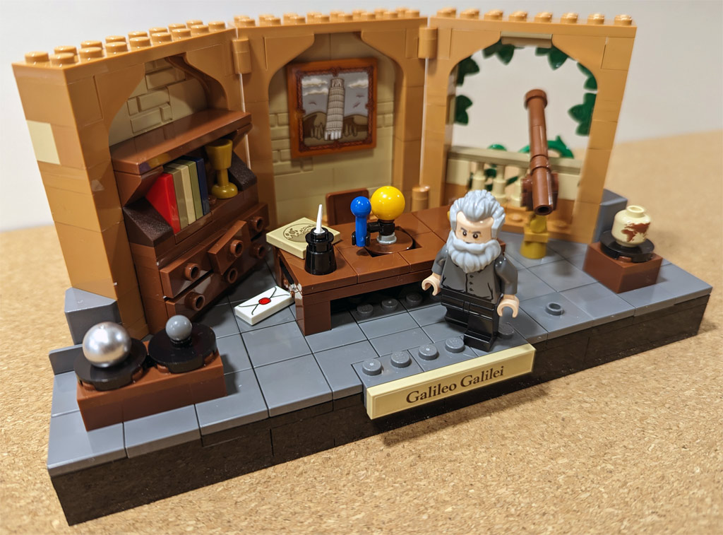 LEGO Ideas 40595 Hommage an Galileo Galilei