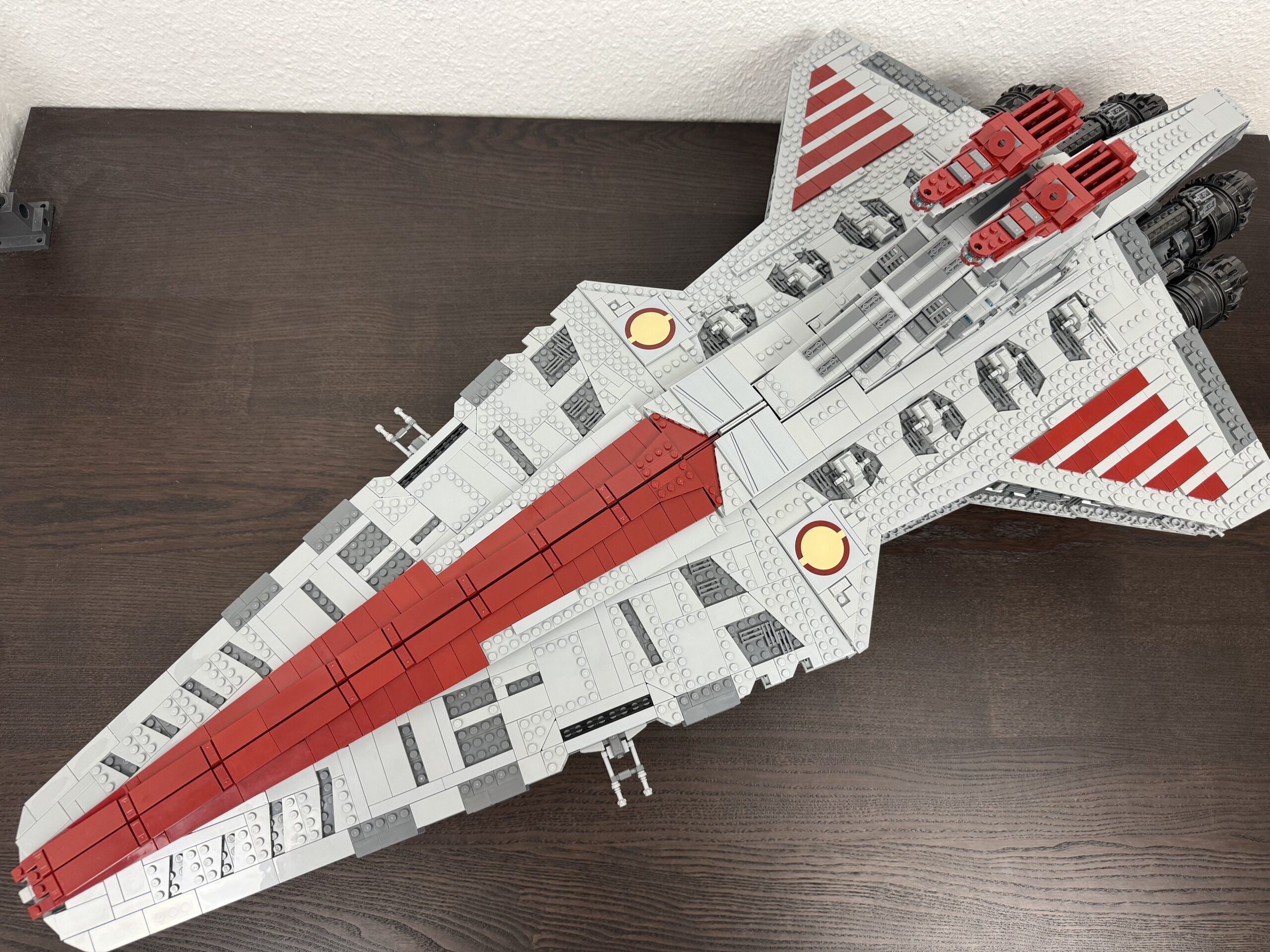 LEGO Star Wars UCS 75367 Republikanischer Angriffskreuzer der Venator-Klasse | © Max Mohr