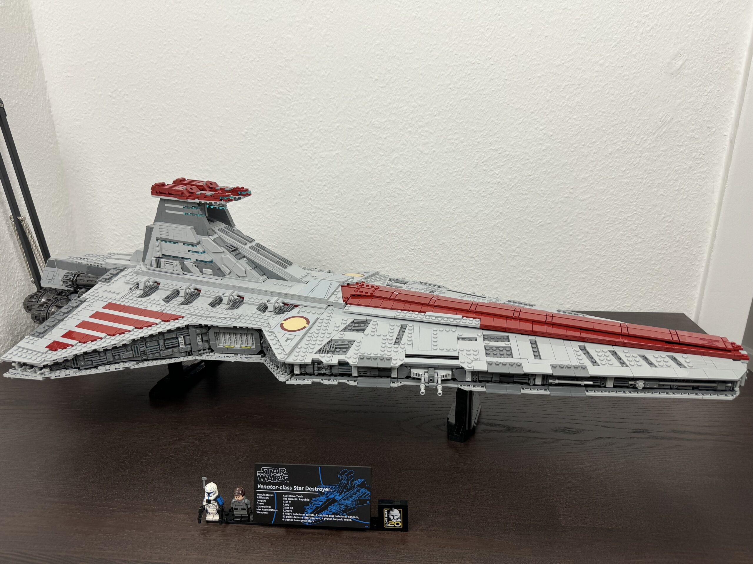 LEGO Star Wars UCS 75367 Republikanischer Angriffskreuzer der Venator-Klasse