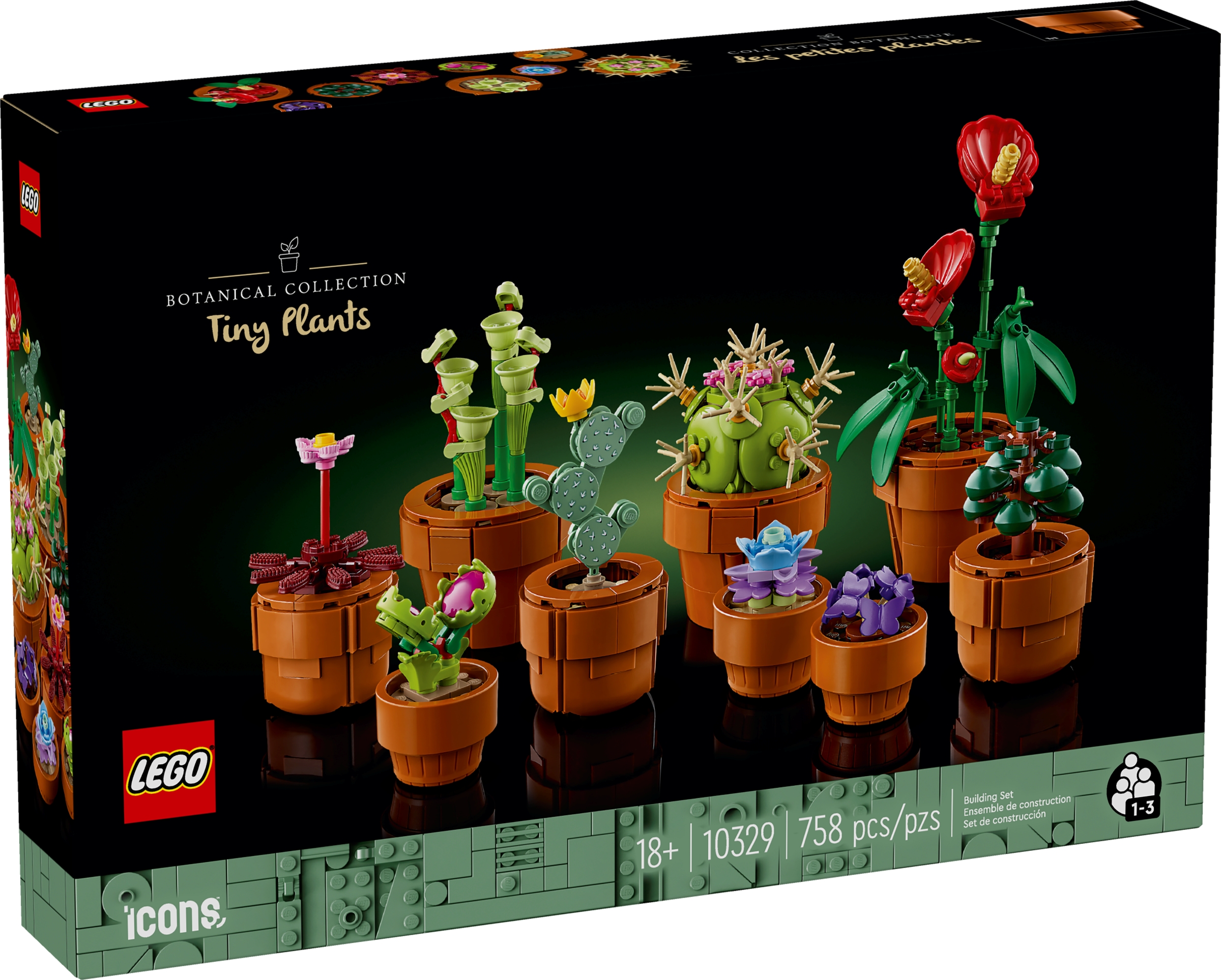 LEGO 10329 Icons Mini Pflanzen