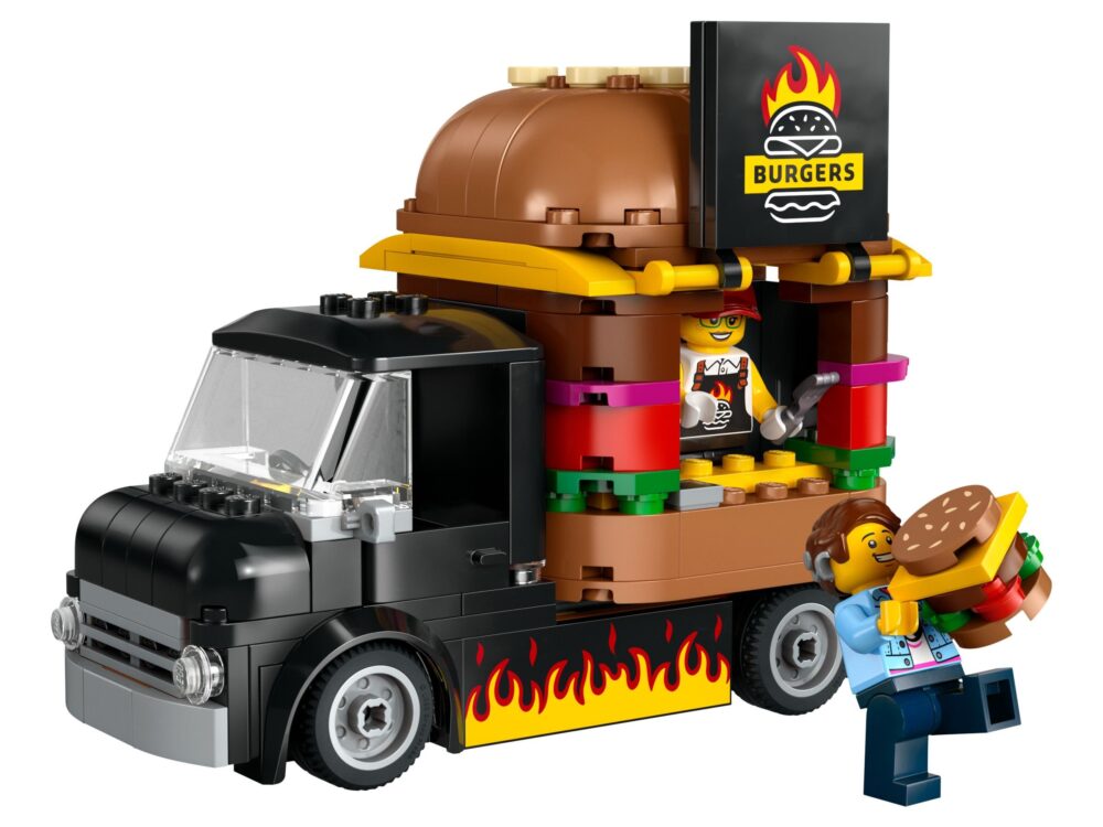 LEGO City 60404 Burger-Truck: Hmm lecker, Burger sind etwas feines!