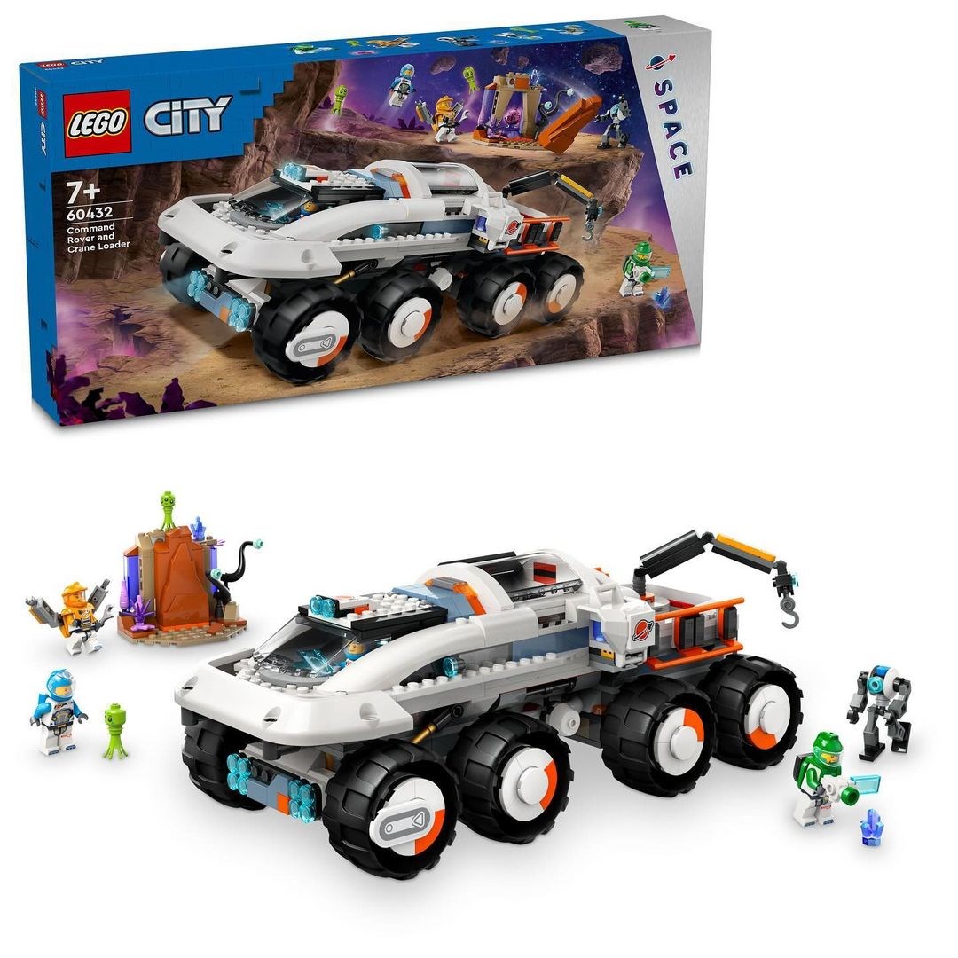 LEGO City Januar 2024 Space Neuheiten Der Weltraum ruft mit riesiger