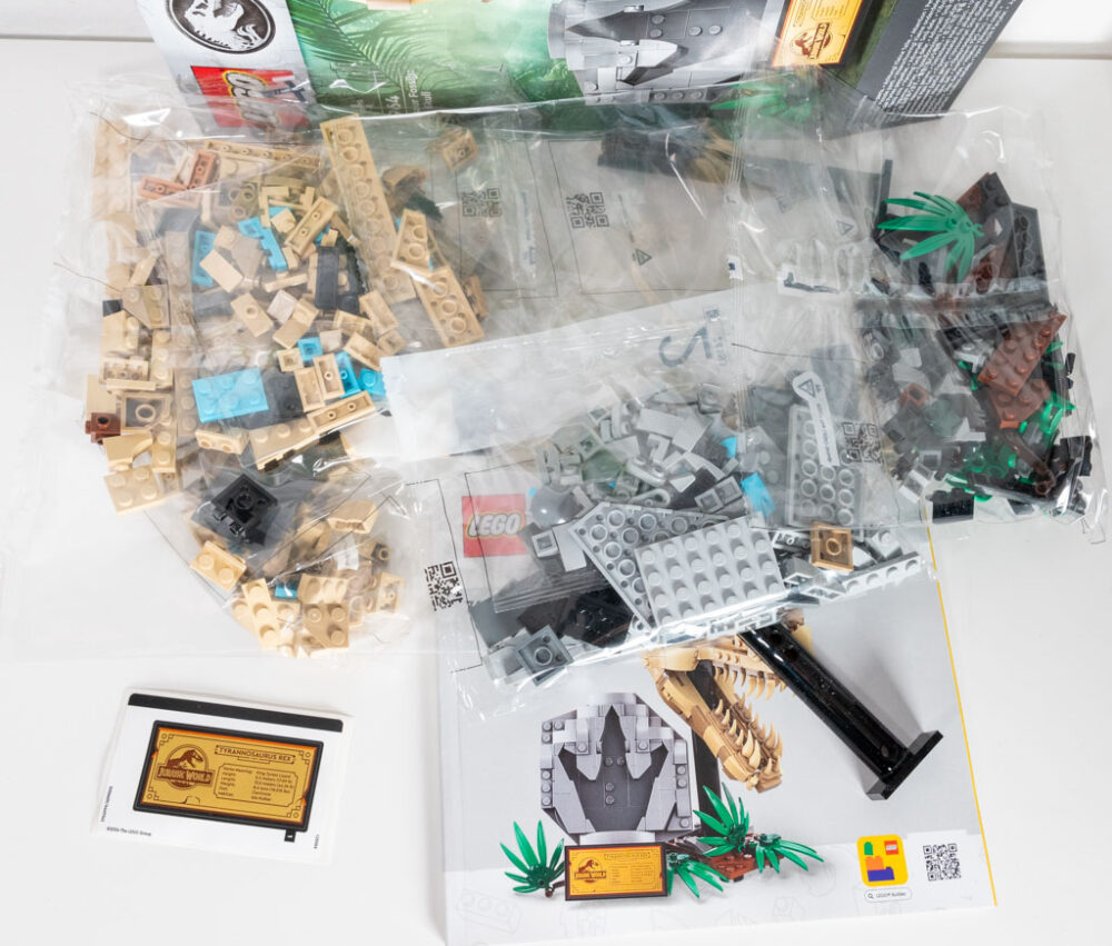LEGO Jurassic World 76964 Dinosaurier-Fossilien: T.-Rex-Kopf im Review ...