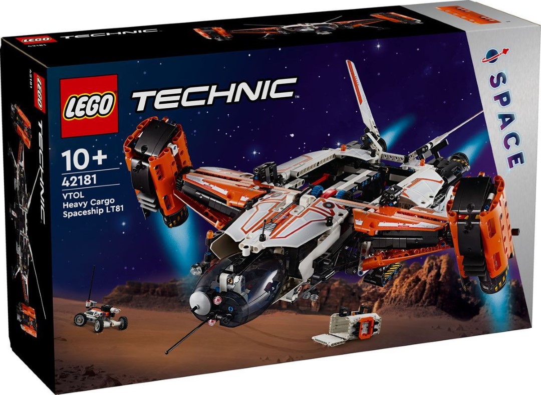 LEGO Technic 42181 VTOL Schwerlastraumfrachter LT81: Space!
