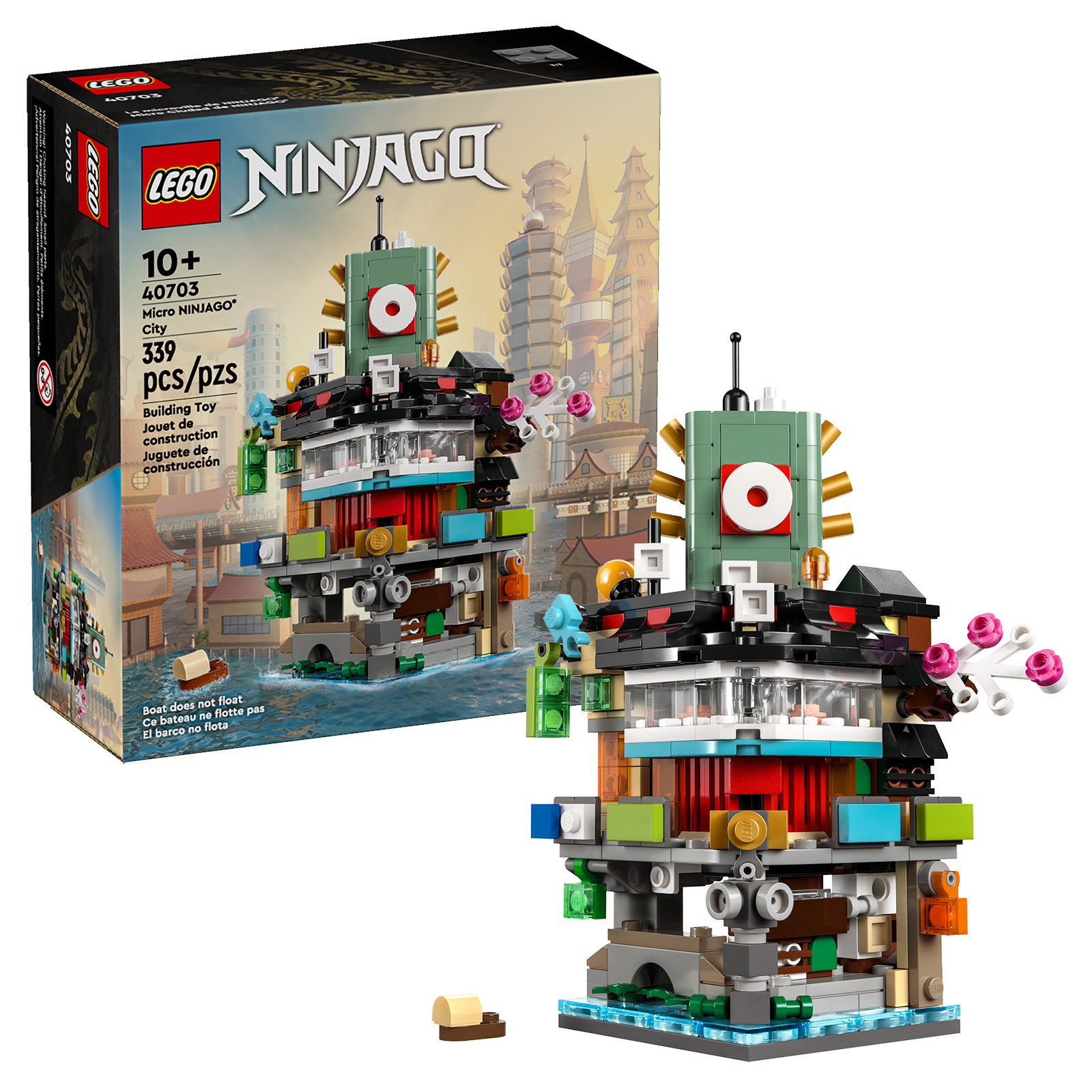 LEGO 40703 Mikro-Modell von Ninjago City
