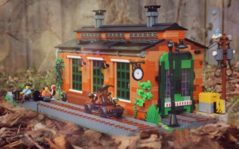 LEGO Bricklink Designer Program Old Engine Shed