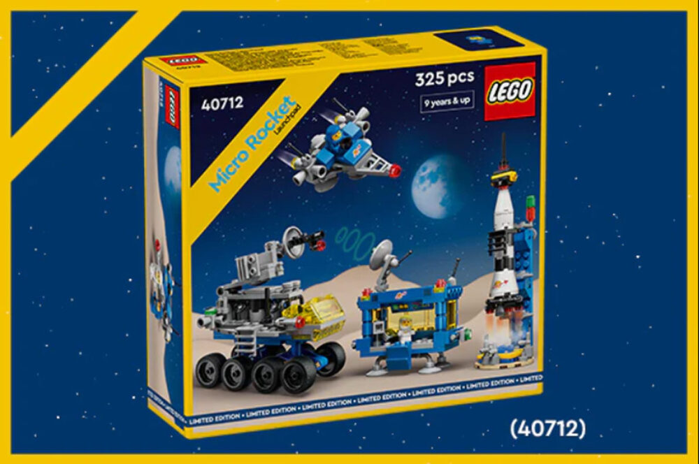 LEGO 40712 Classic Space Micro Rocket Launchpad