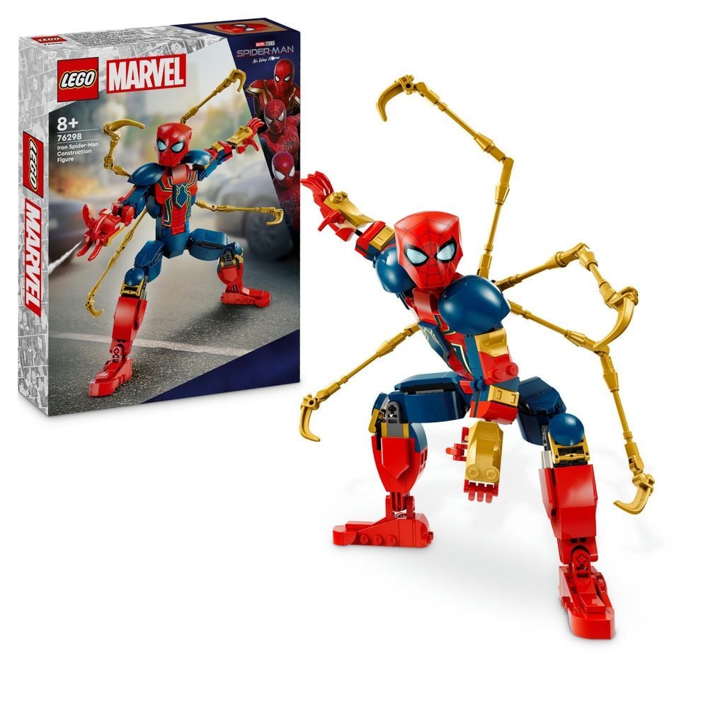 LEGO Super Heroes 76298 Iron Spider-Man Baufigur