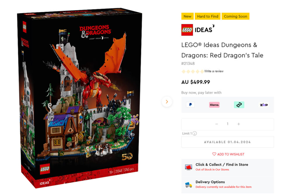 LEGO 21348 Ideas Dungeons and Dragons | © LEGO Group