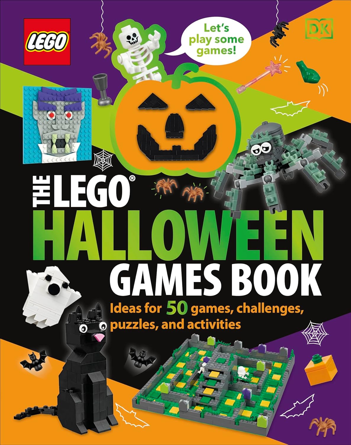 The LEGO Halloween Games Book: Ideas for 50 Games, Challenges, Puzzles, and Activities