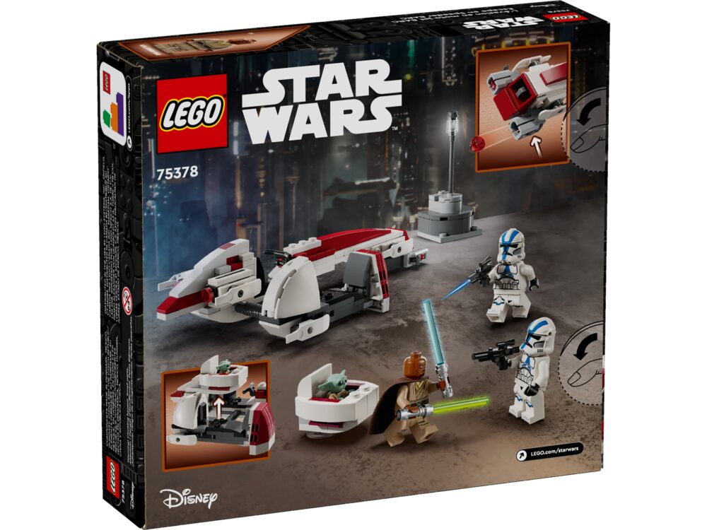 LEGO 75378 Star Wars Flucht mit dem BARC Speeder