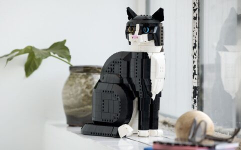 LEGO Ideas 21349 Schwarz-weiße Katze