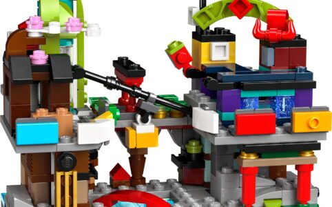 LEGO Mikromodell der Märkte von NINJAGO City