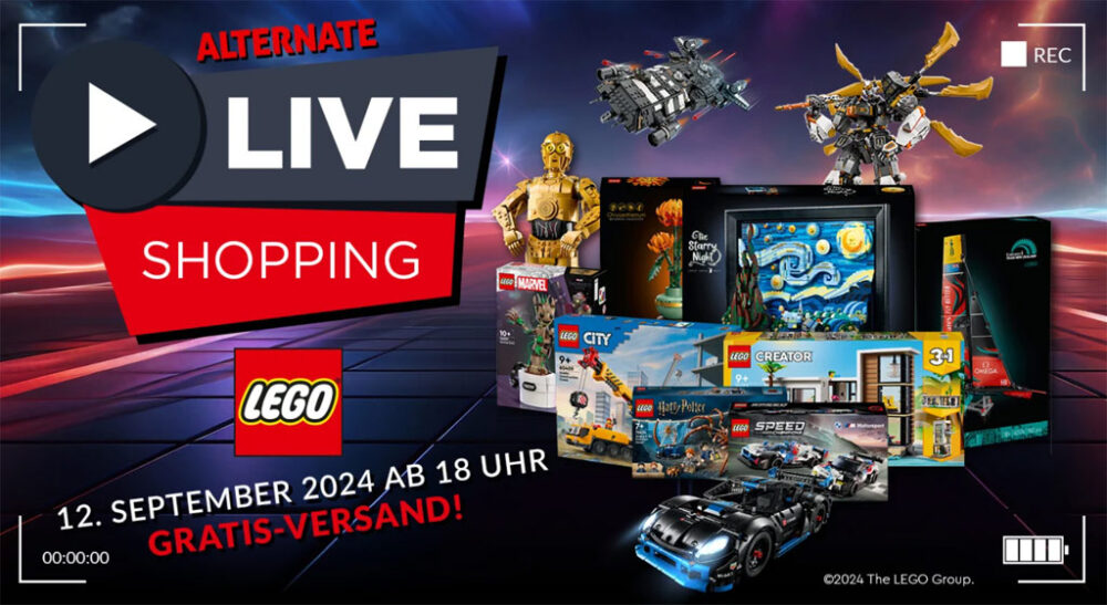 Alternate LEGO Live Shopping Event am 12. September