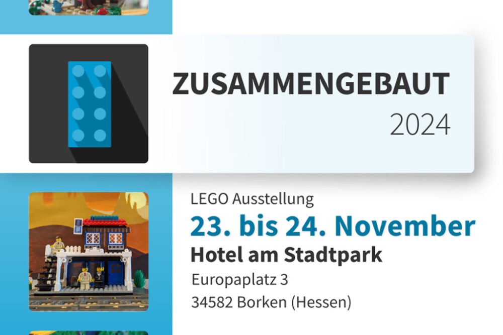 Zusammengebaut 2024 LEGO Ausstellung am 23. und 24. November