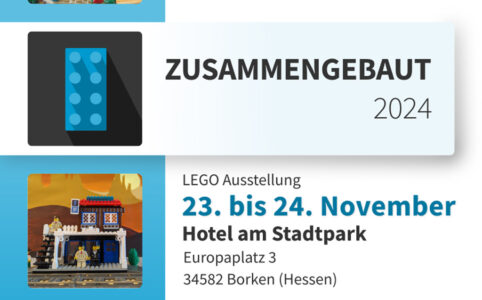 Zusammengebaut 2024 LEGO Ausstellung am 23. und 24. November