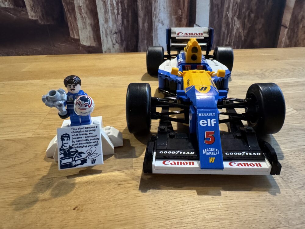 LEGO Icons 10353 Williams Renault FW14B von Nigel Mansel