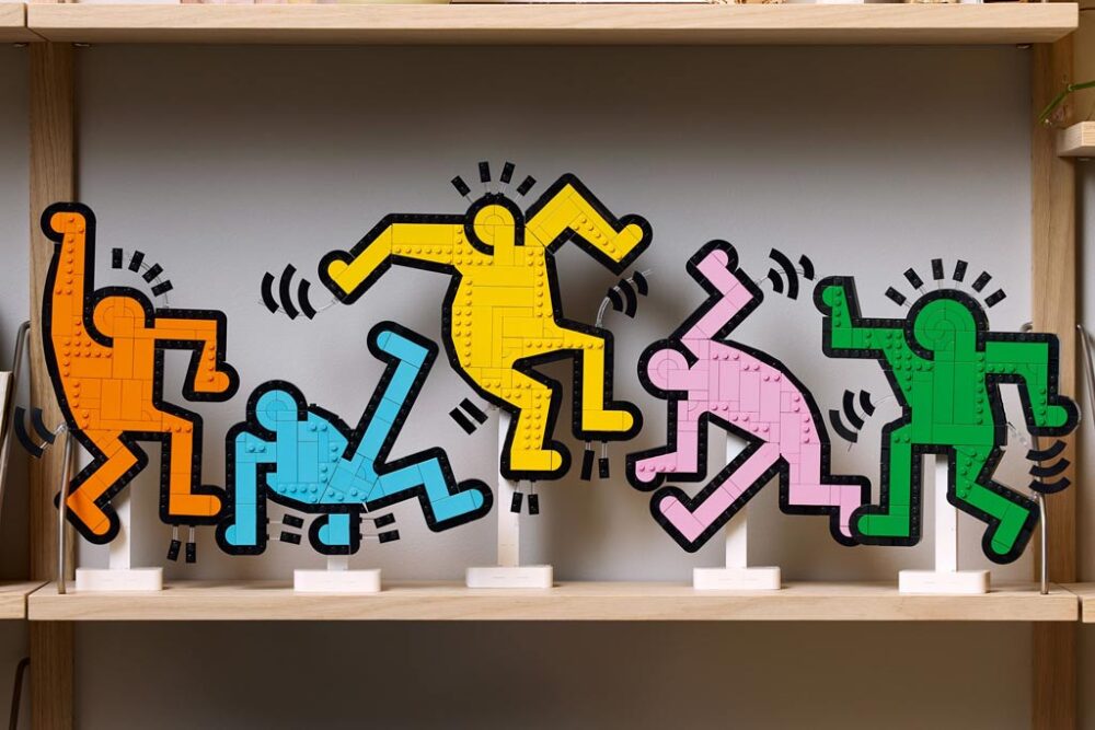 LEGO Art 31216 Keith Haring Dancing Figures
