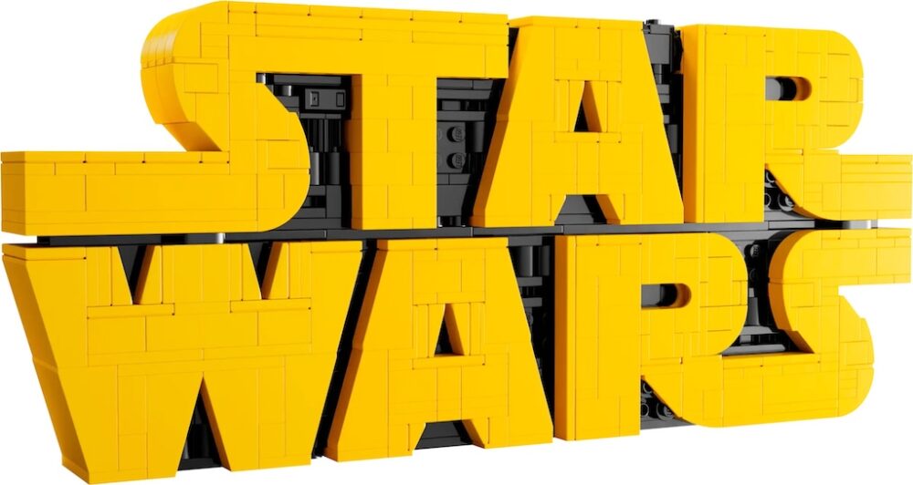 LEGO Star Wars 75407 Star-Wars-Logo aus LEGO-Steinen
