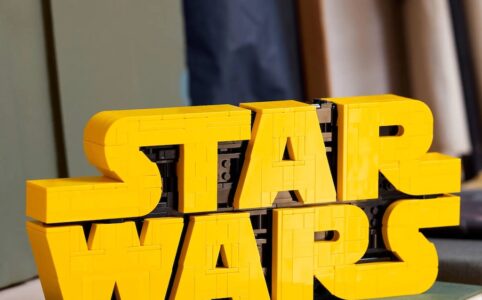 LEGO Star Wars 75407 Star-Wars-Logo aus LEGO-Steinen