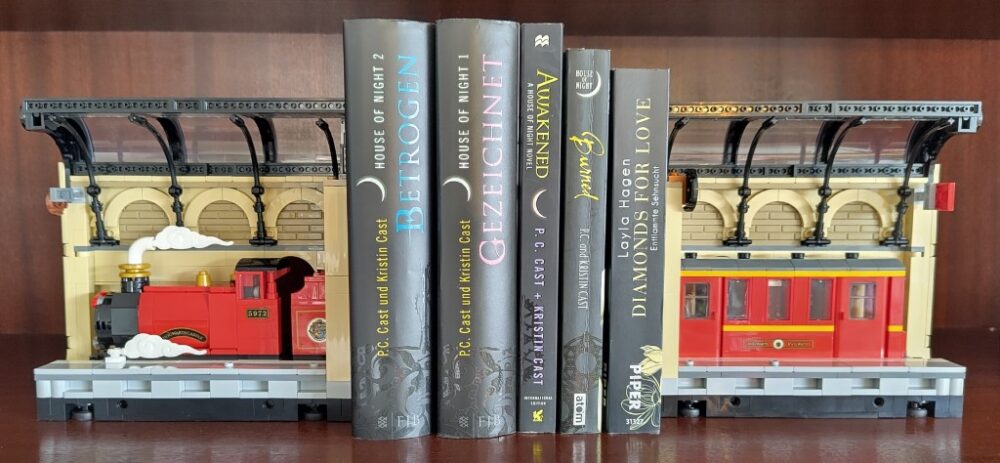 Abfahrt von Gleis 9 3/4 - der Hogwarts Express - vom Bücherregal nach Hogsmeade!