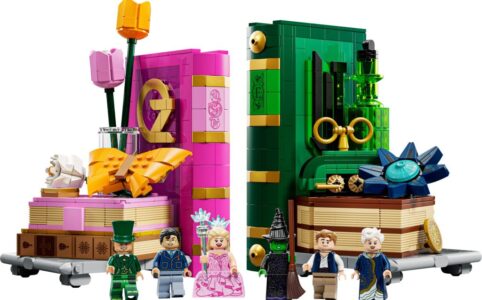 LEGO Wicked 75691 Glinda & Elphaba Bookends