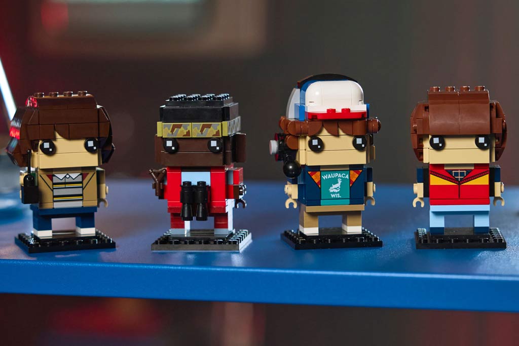 LEGO BrickHeadz 40801 Stranger Things Mike, Dustin, Lucas und Will Figuren