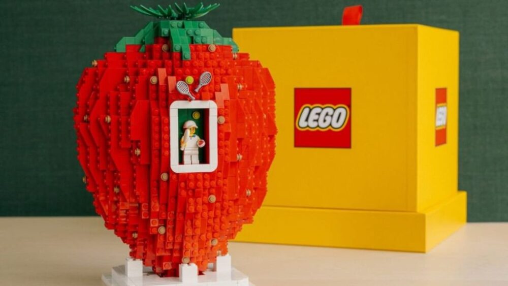 LEGO Erdbeere