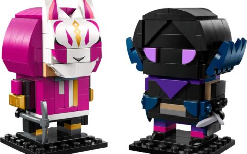 LEGO BrickHeadz Fortnite 40884 Drift & Raven Figures