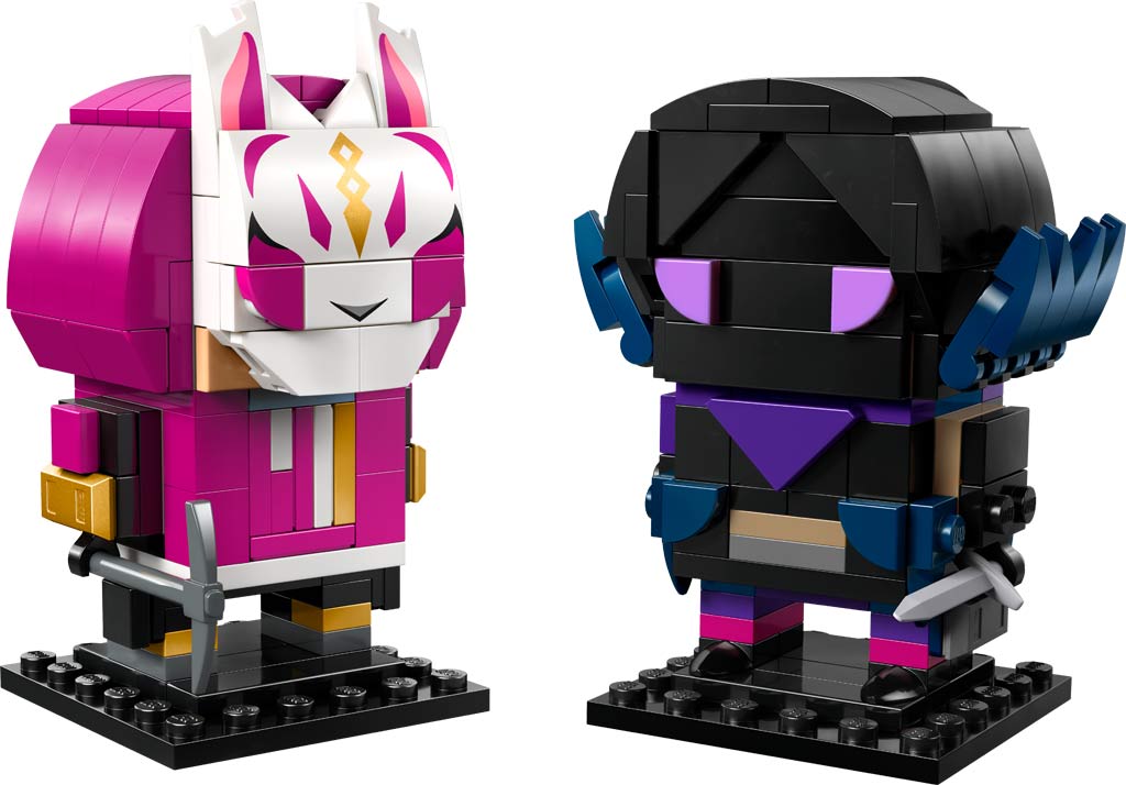 LEGO BrickHeadz Fortnite 40884 Drift & Raven Figures