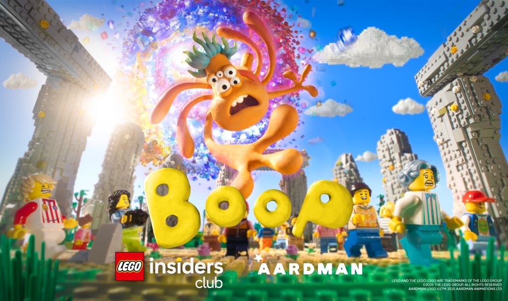 LEGO und Aardman Animations kooperieren bei "Aardman Boop"