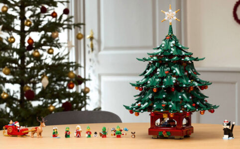 LEGO 41843 Dekoration für den Weihnachtsbaum: Zweit-Tanne