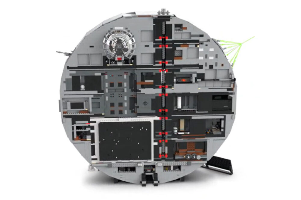 LEGO Star Wars UCS 75419 Todesstern: Auch ein schöner Rücken kann...