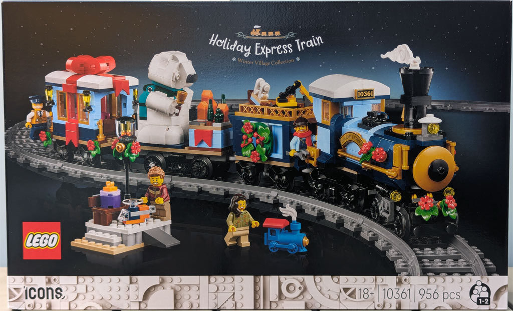 LEGO Icons 10361 Weihnachtszug